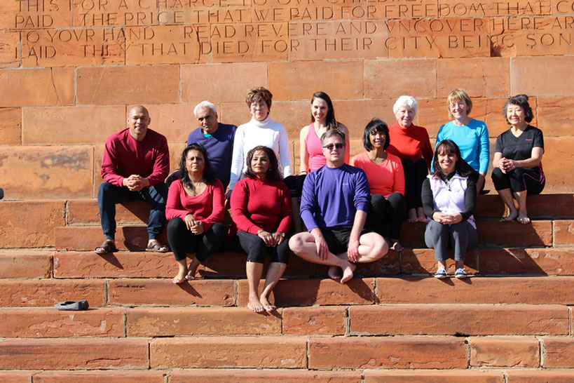 yoga group